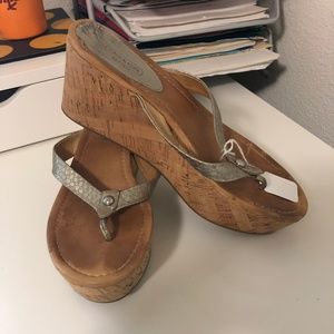 Coach Wedge Shoes Size 9